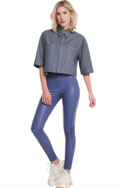 LEATHER BLOUSE TASKUT LEATHER BLOUSE TASKUT